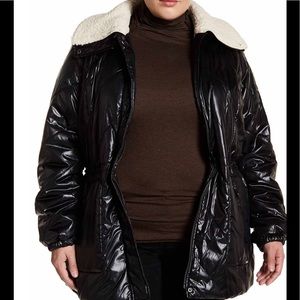 Kenneth Cole ,Faux Shearling Winter jacket